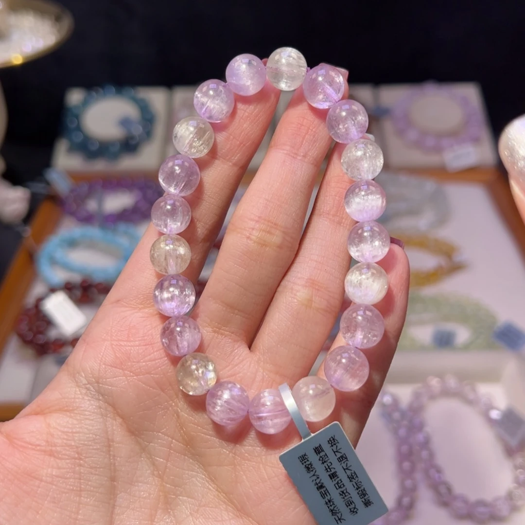 锂辉石毕业级高货彩锂辉9m未镶嵌是***吖