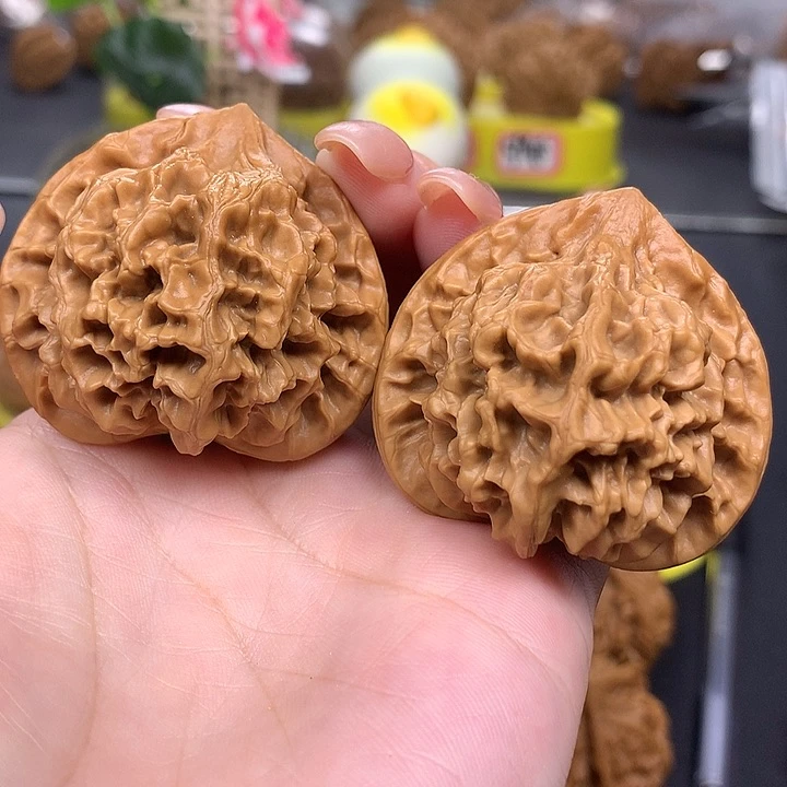 吊坠文玩核桃44帝王