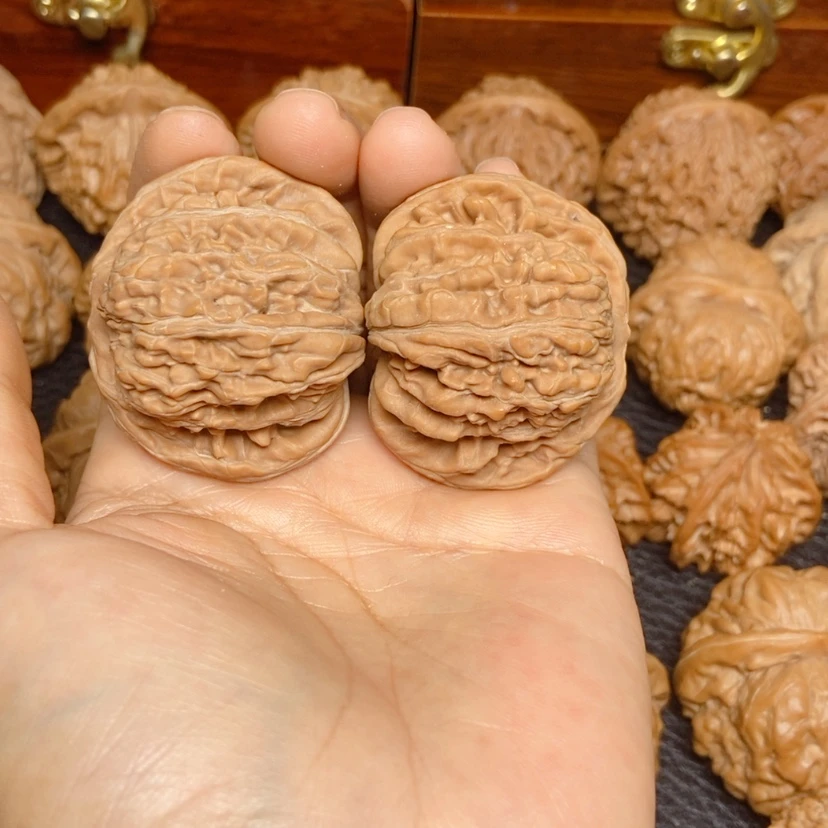【闪购商品】吊坠文玩核桃一**光四座楼44