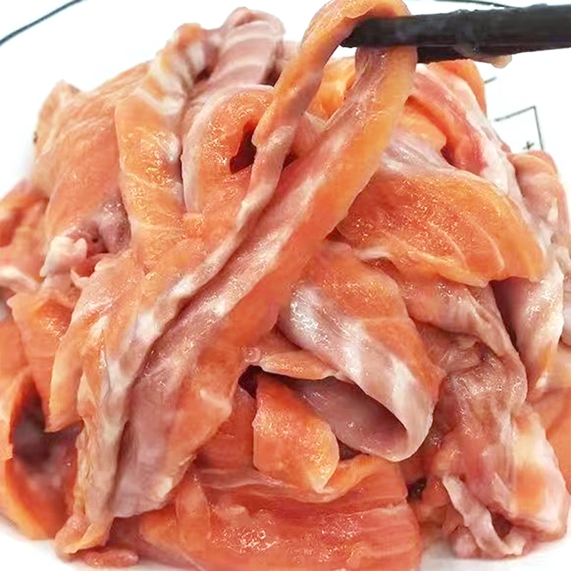 【万成专属】冷冻三文鱼大西洋鲑鱼褐色肉边角料每包500g（一份3包）