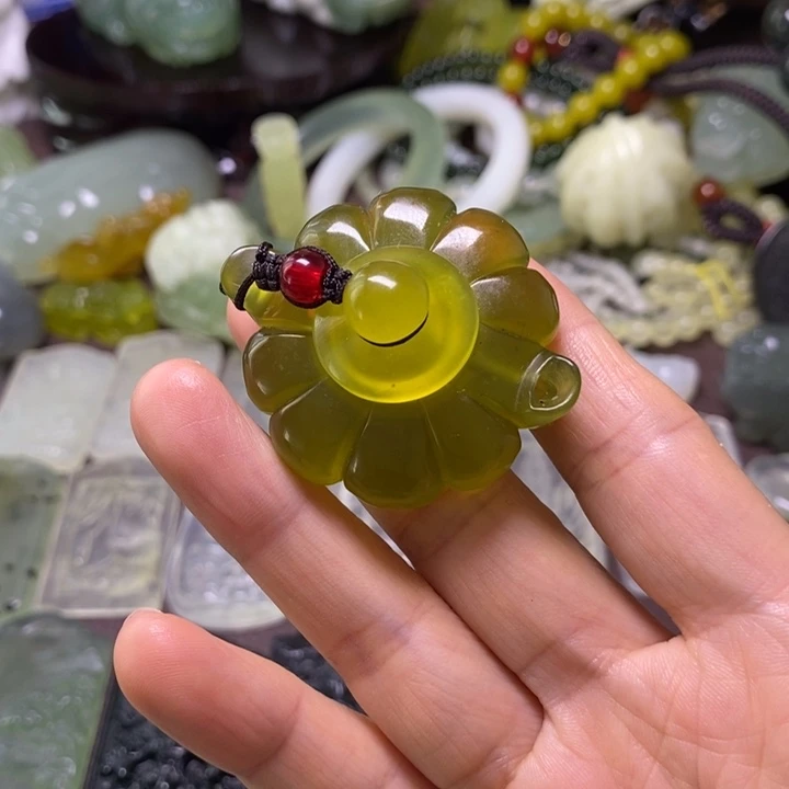 岫玉未镶嵌岫玉颈饰