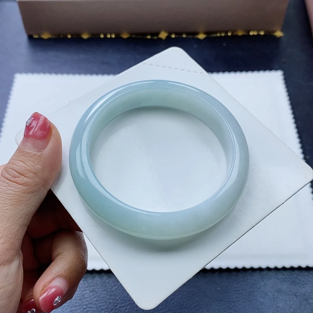 未镶嵌手镯翡翠57.5圈口