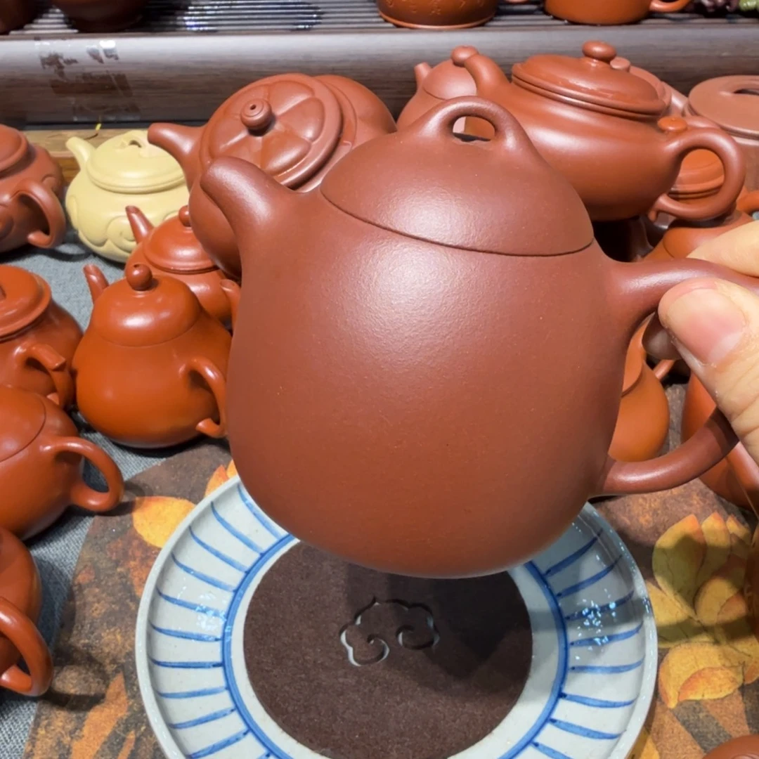 茶壶紫砂秦权红皮龙