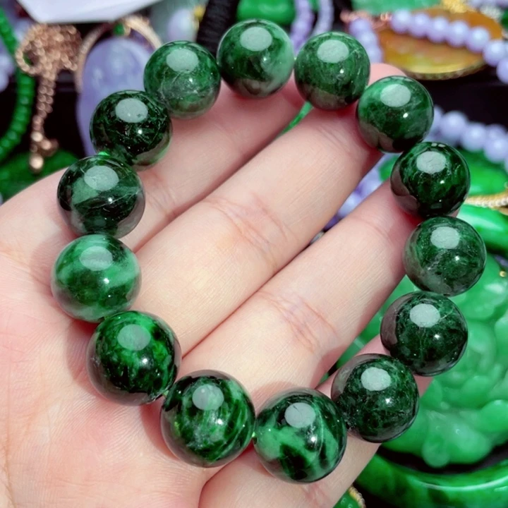 翡翠未镶嵌手串手串