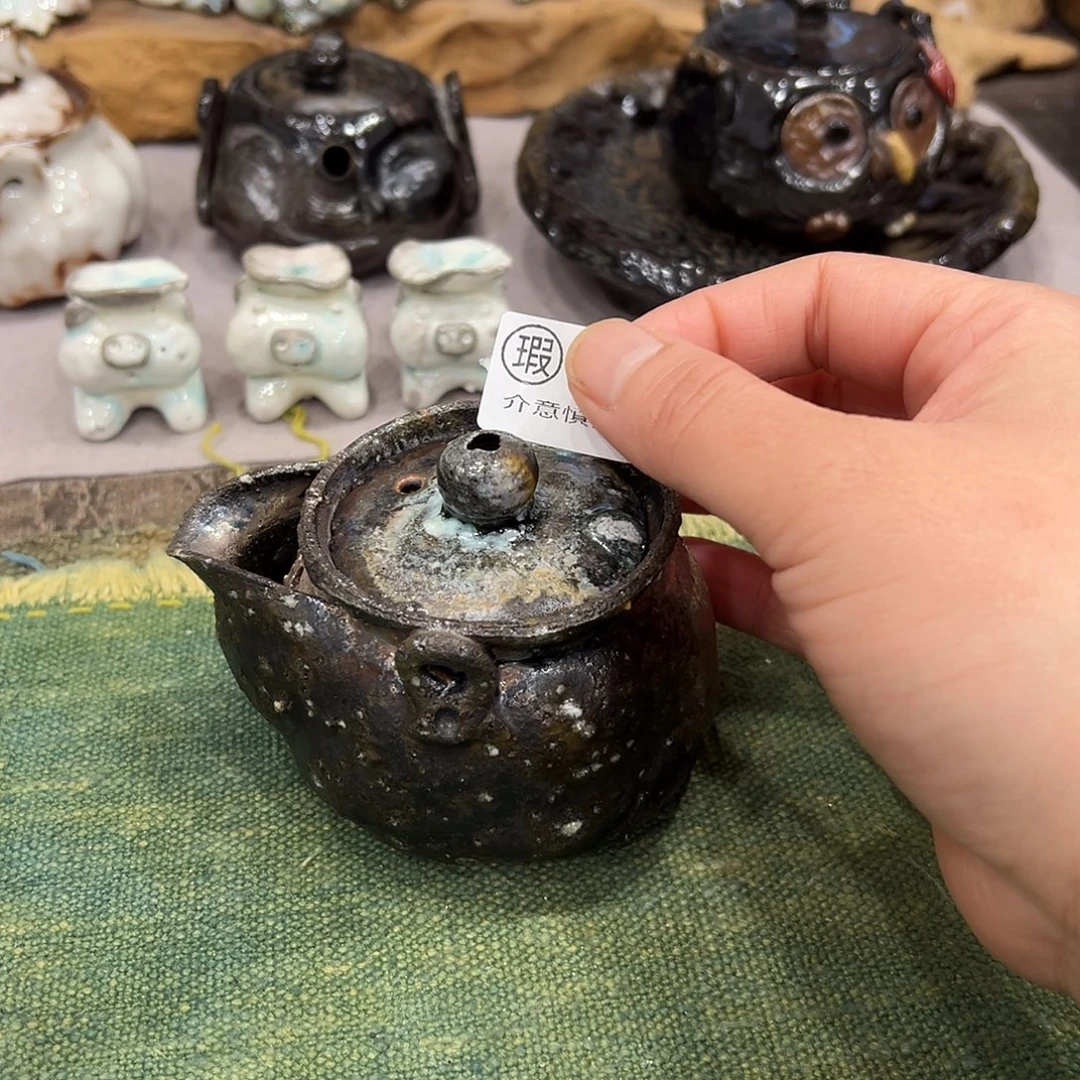 景德镇手工手作纯柴裸烧