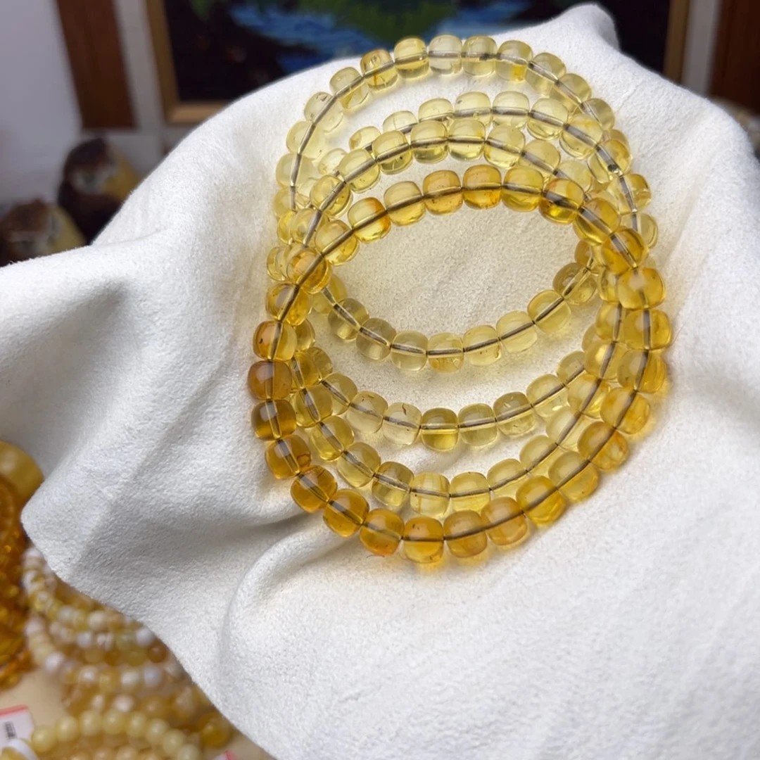 琥珀裸石未镶嵌8金珀老型 多样发其一