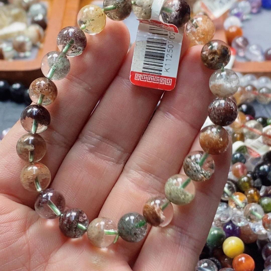 水晶未镶嵌手串天然