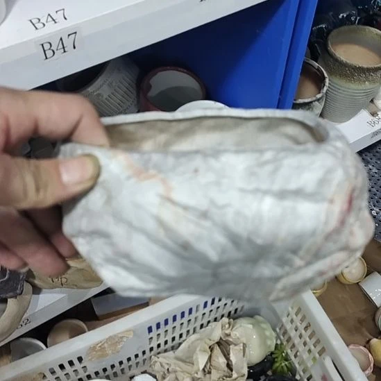 微瑕陶瓷花盆满12包邮