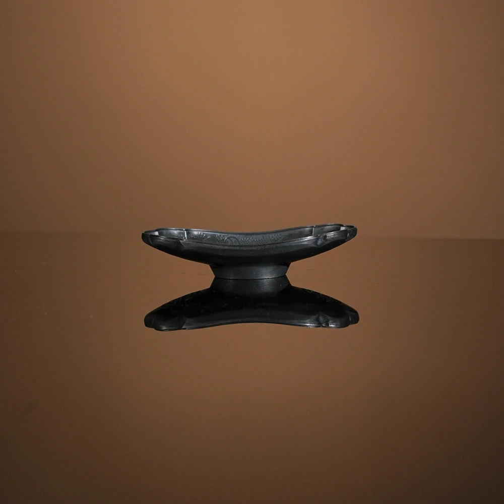 树见造物丨《海棠杯托》半斋    锡杯托    bz006