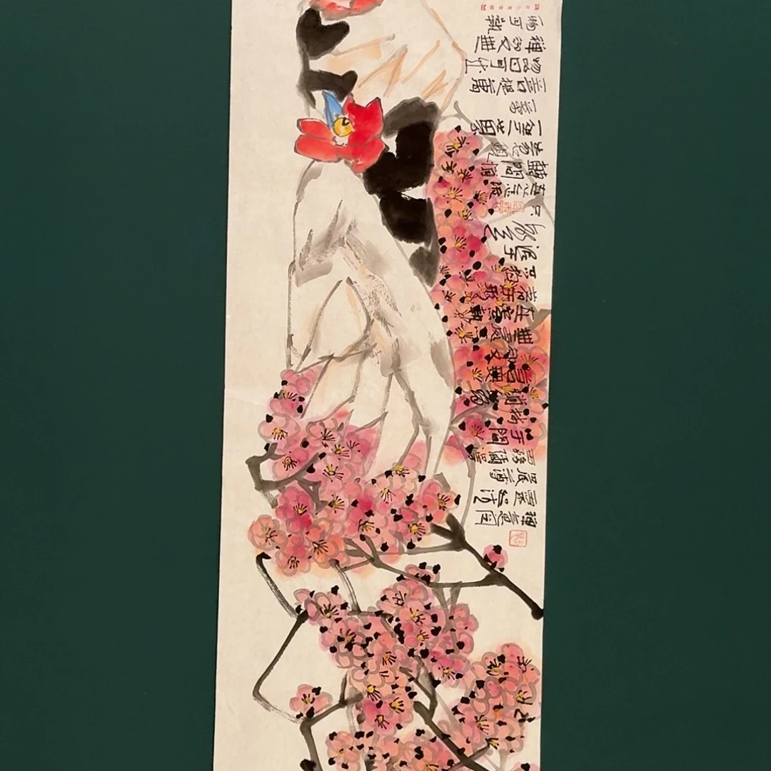 国画邹联富老师的作品