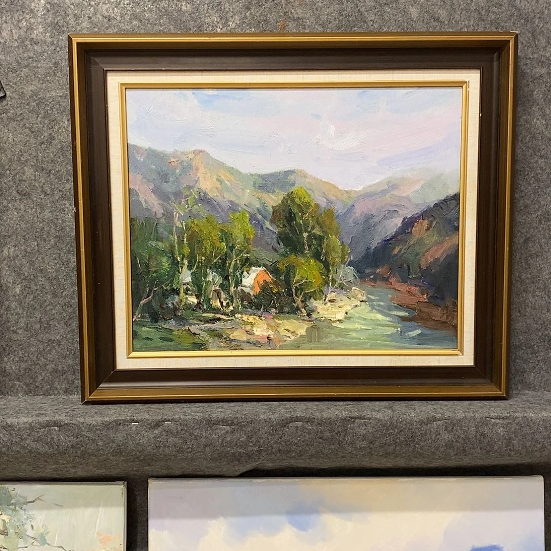 油画带外框画芯尺寸40x50cm