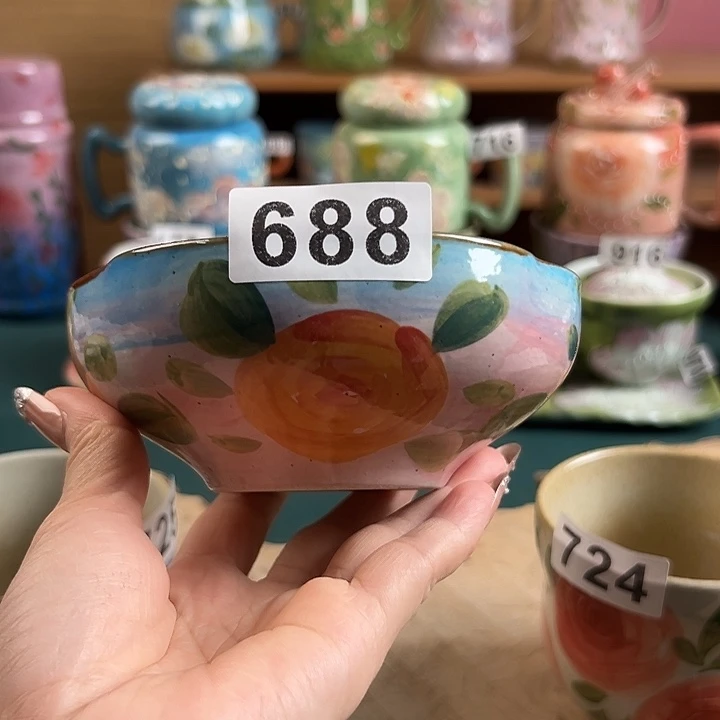 景德镇陶瓷手绘作品688