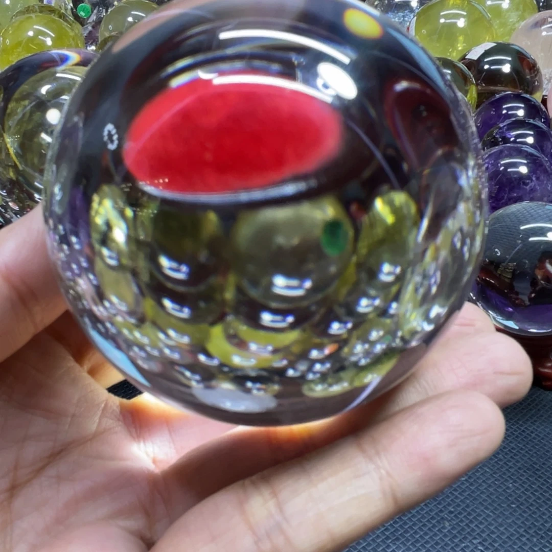 未镶嵌珠宝半成品水晶仲*蓝1180