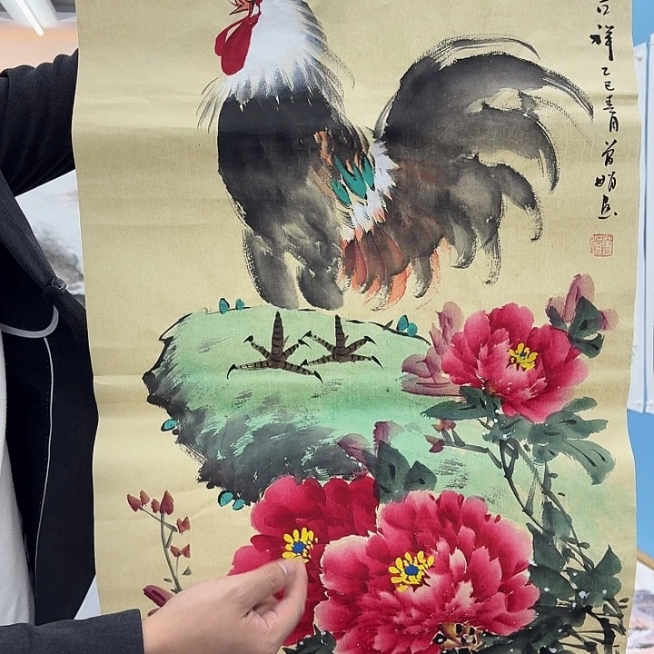 国画手绘国画作品