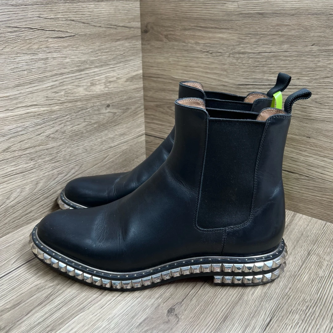 95新 Christian Louboutin/克里斯提·鲁布托 红底短靴 41.5码