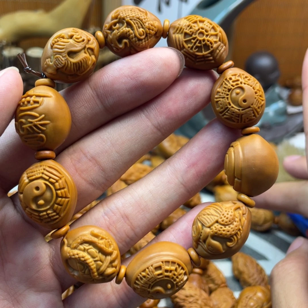 橄榄核手串/手链橄榄核雕工艺手串5119