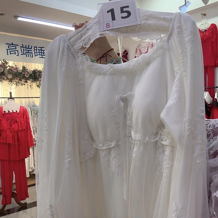 三醋酯纤维宫廷款两件套