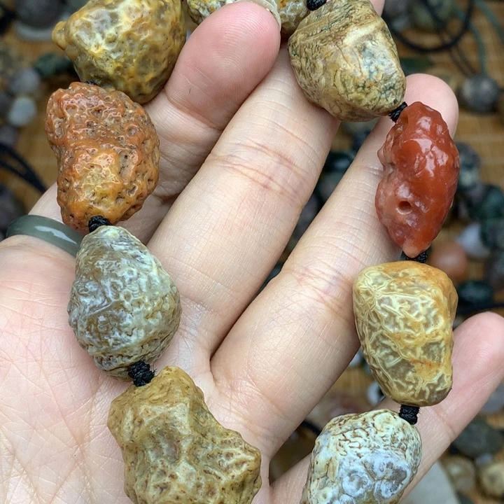 玛瑙/玉髓珠宝半成品未镶嵌萝**菜