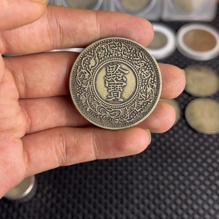 金属大头龙洋船洋工艺品