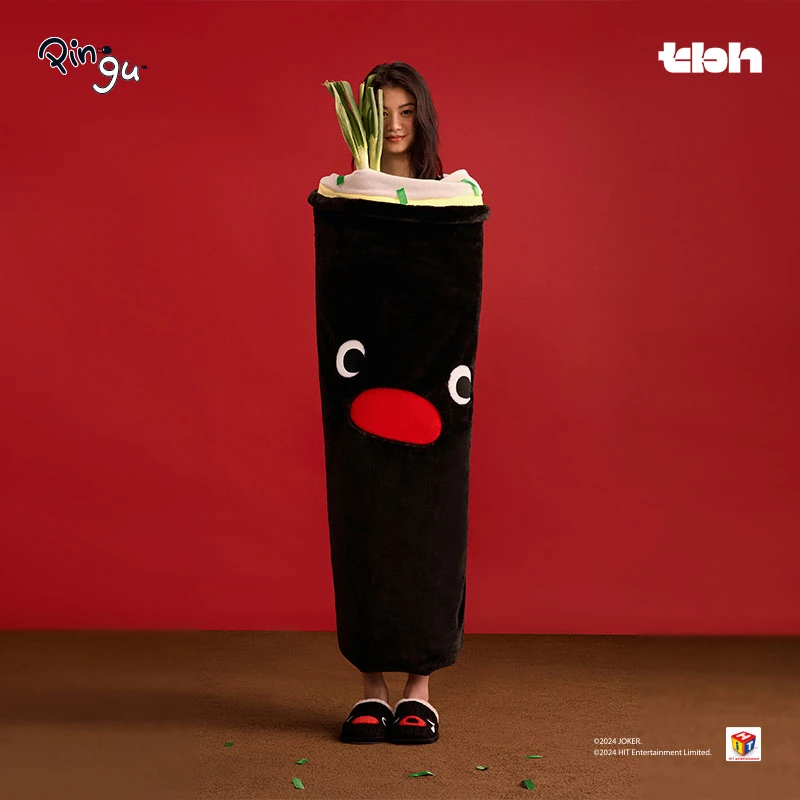 tbh野兽派家居Pingu合作系列造型盖毯四季毯子懒人毯客厅沙发毯