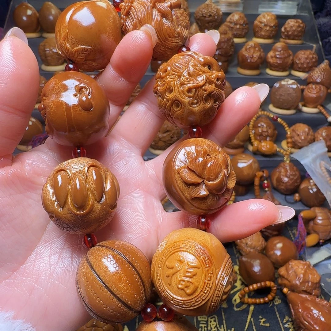 咖***唐手串/手链橄榄核九宝福利