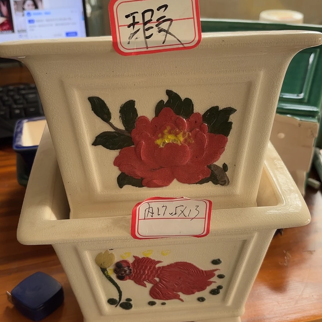 紫砂花盆紫砂工艺品