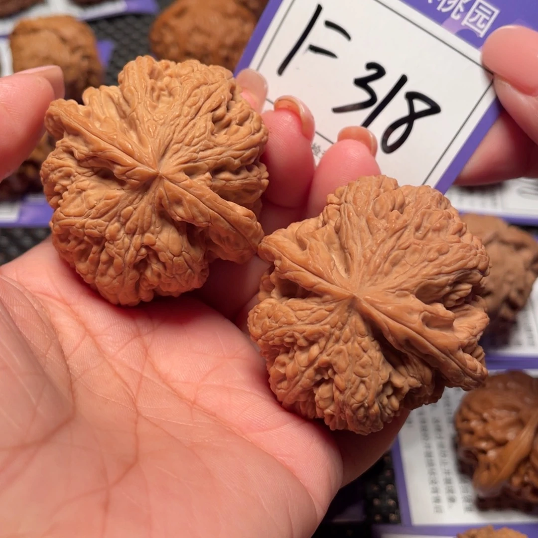 把件桃核318号粗筋48