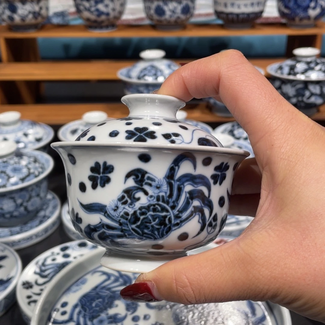 景德镇陶瓷手工手绘