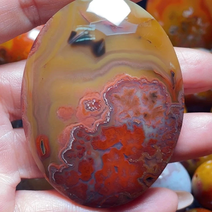 玛瑙/玉髓战国红玛瑙挂件未镶嵌