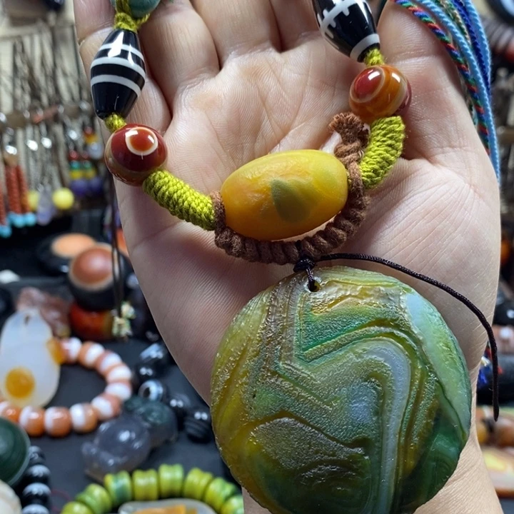 玛瑙/玉髓未镶嵌颈饰