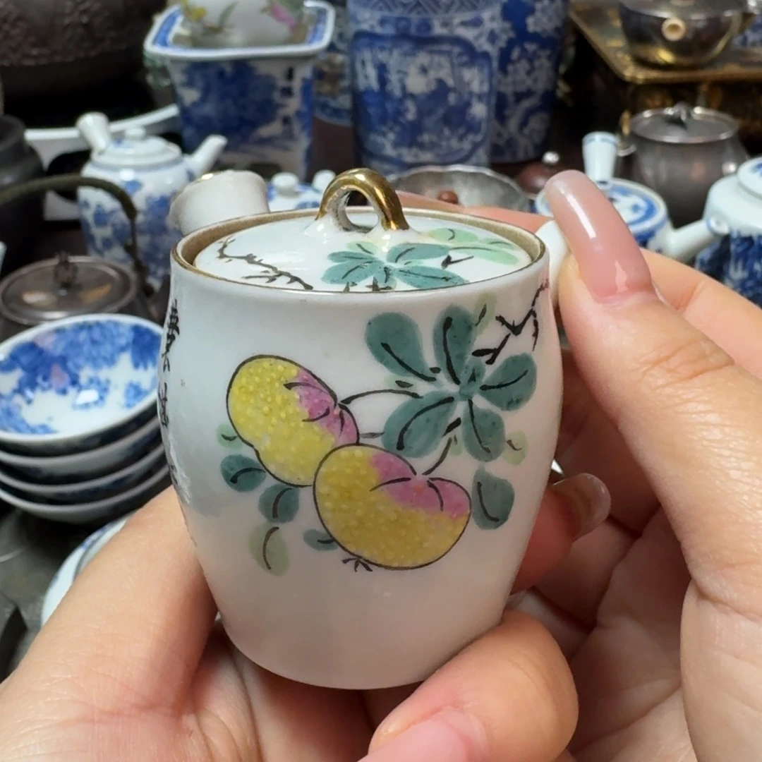 牛***牛阡茶可集精选侧把壶