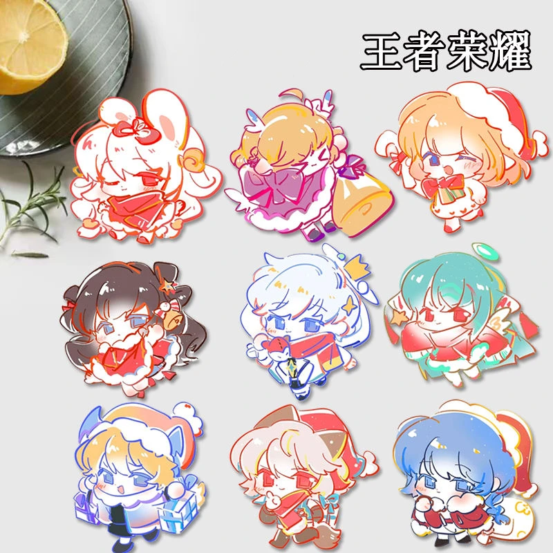 【新品】王者荣耀周边胸针公孙西施瑶蔡文姬可爱徽章别针饰品挂件