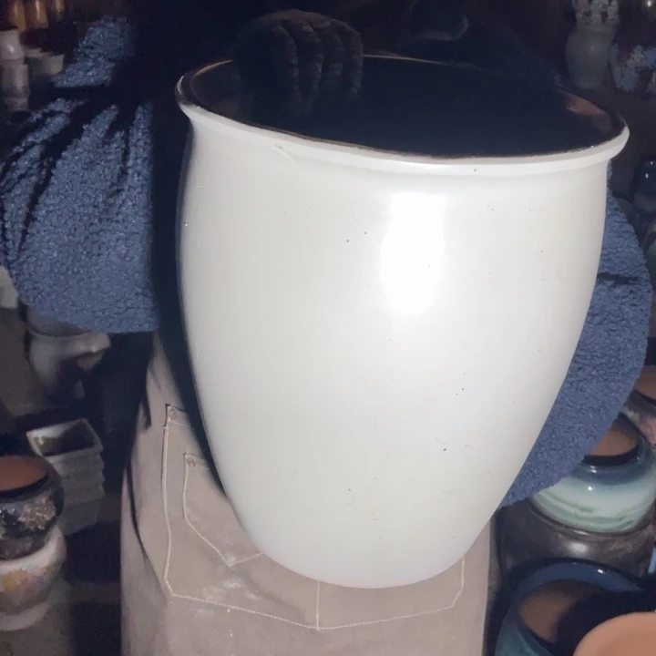 紫砂花盆口27高32正品正品