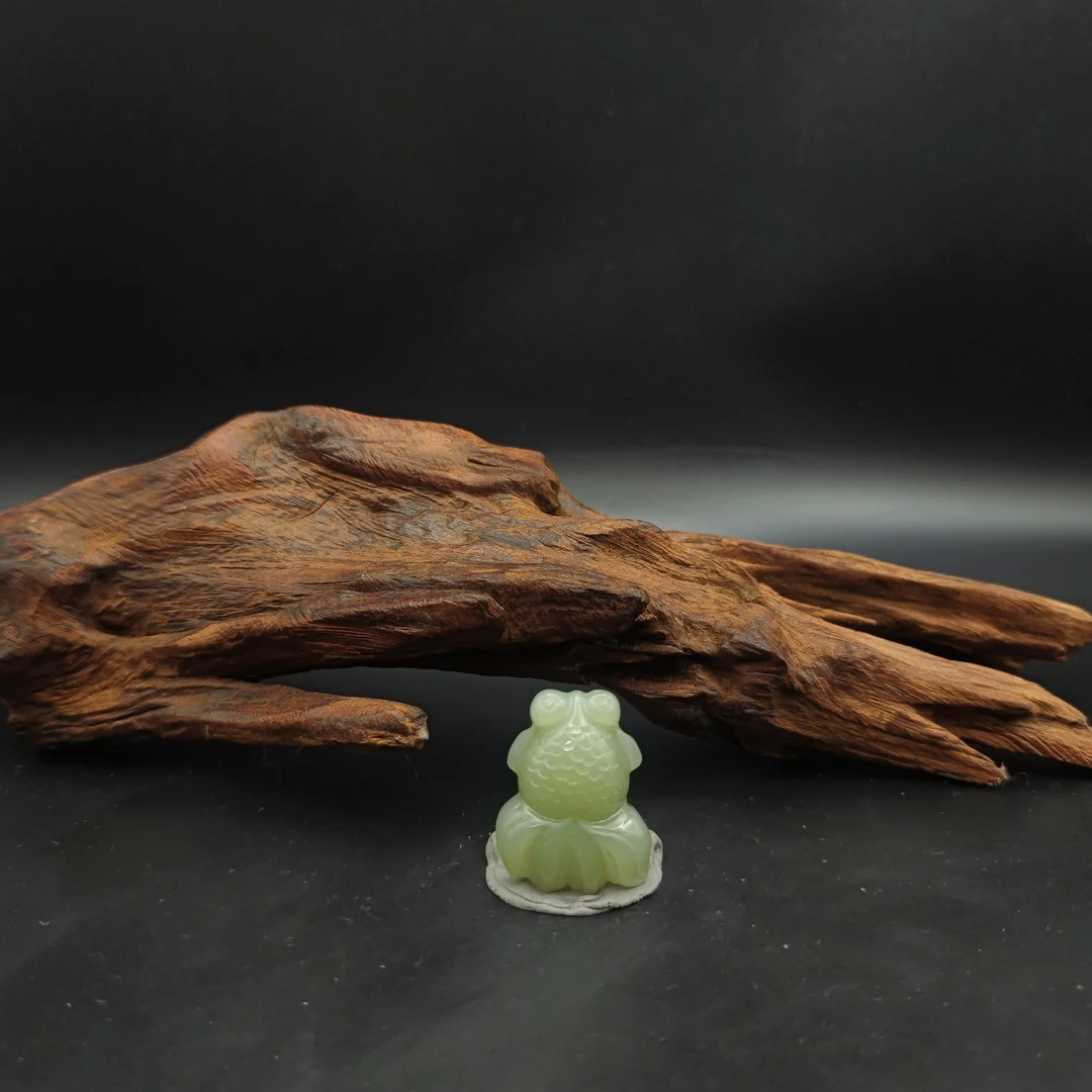 Z和田玉锦鲤吊坠0251