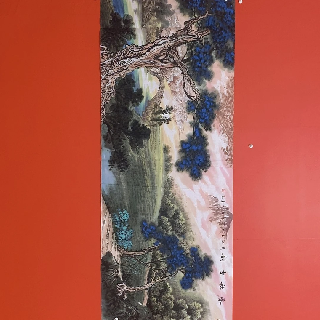 国画山水花鸟国画作品