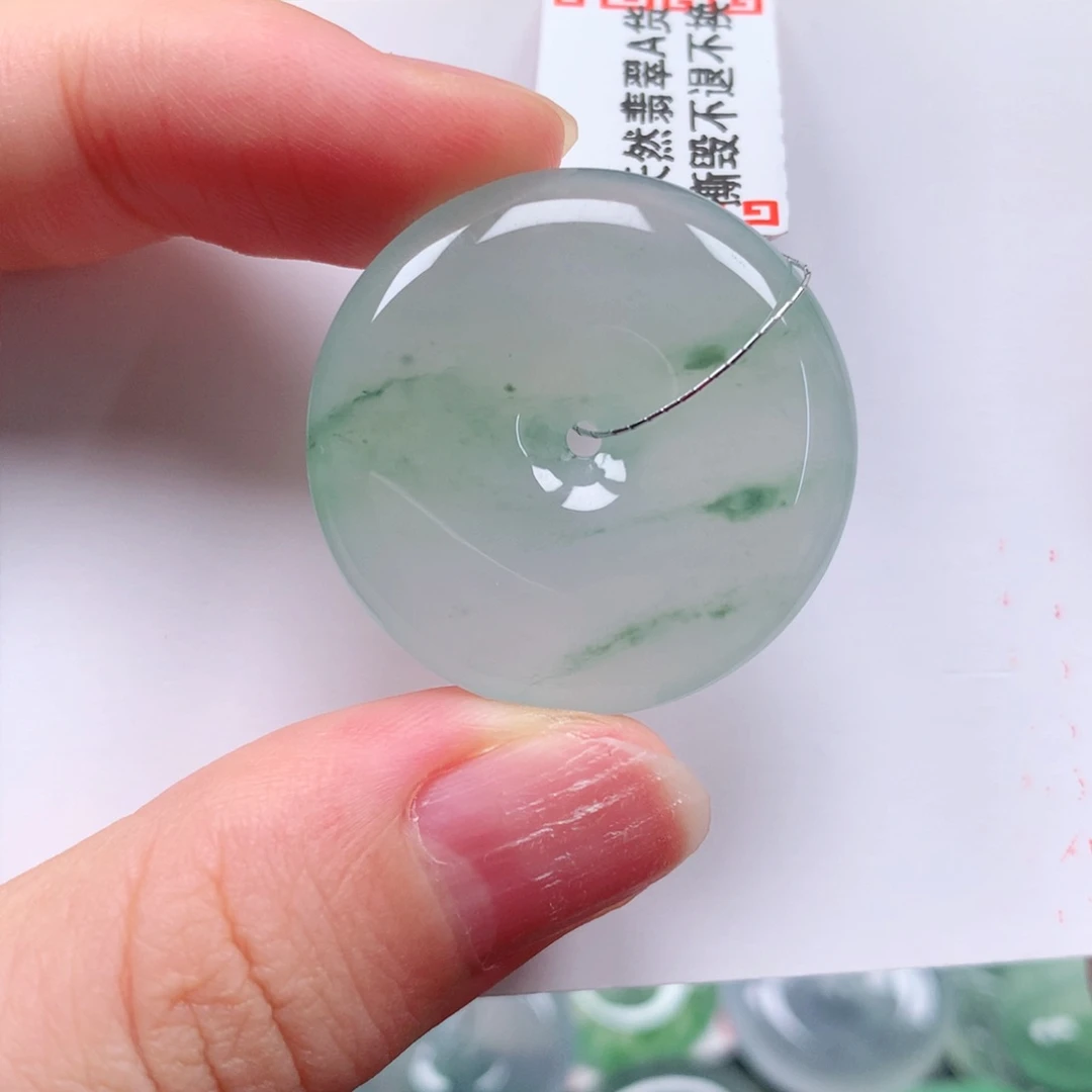 颈饰未镶嵌翡翠天然翡翠