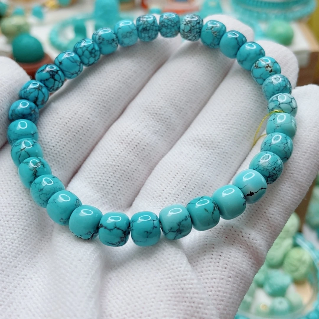 绿松石未镶嵌手串7mm