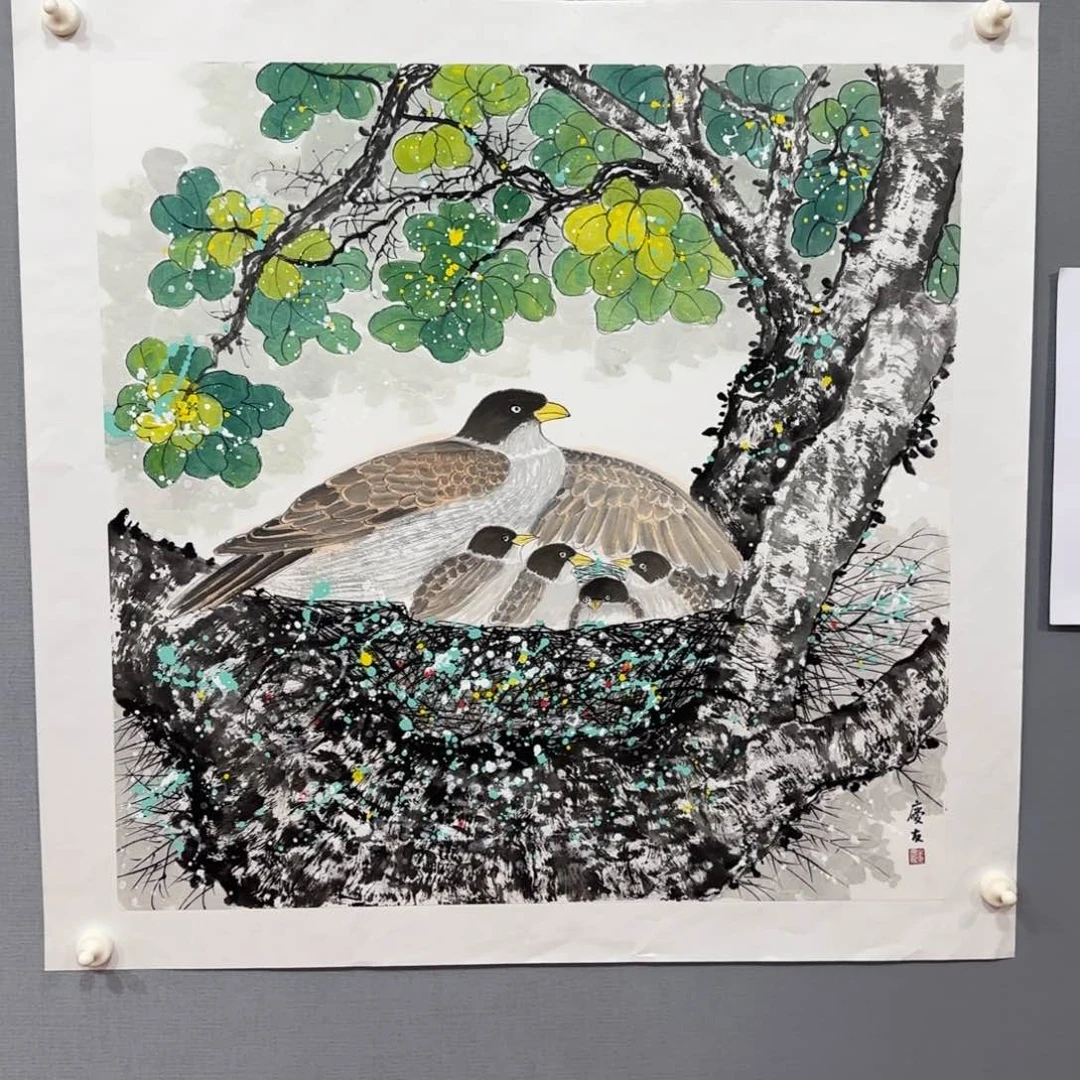 国画国画李庆友精品佳作