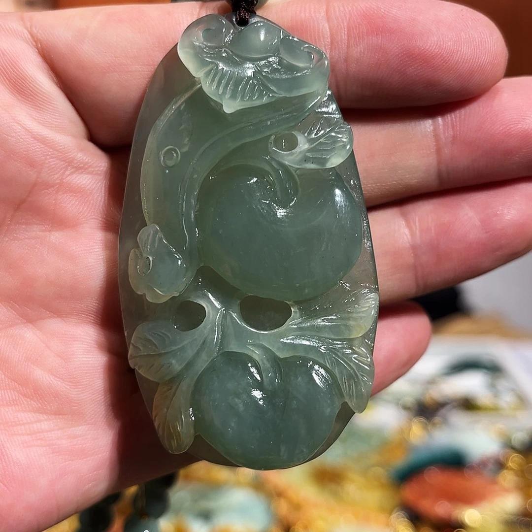 岫玉未镶嵌毛衣链