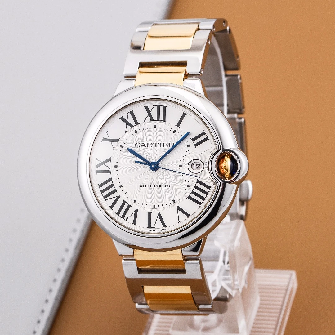 99新 Cartier/卡地亚 蓝气球系列W69009Z3男款机械腕表 42表径