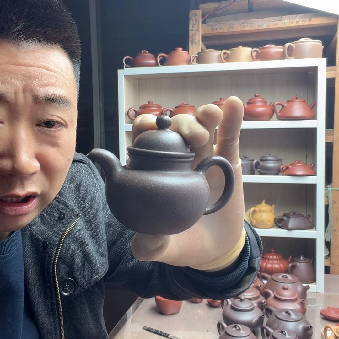 不***尔紫砂茶壶我在外面吃饭呢你在