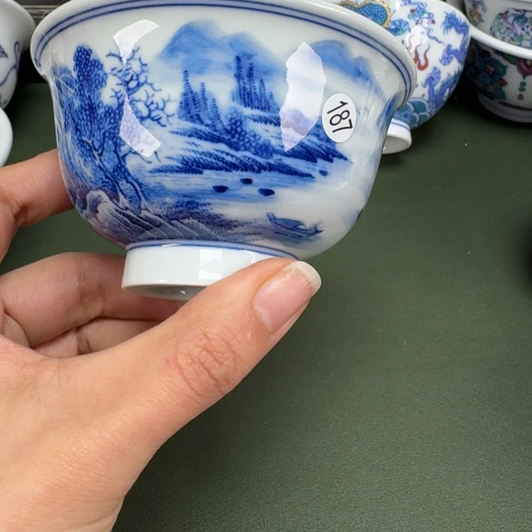 沙沙手工手绘茶具187