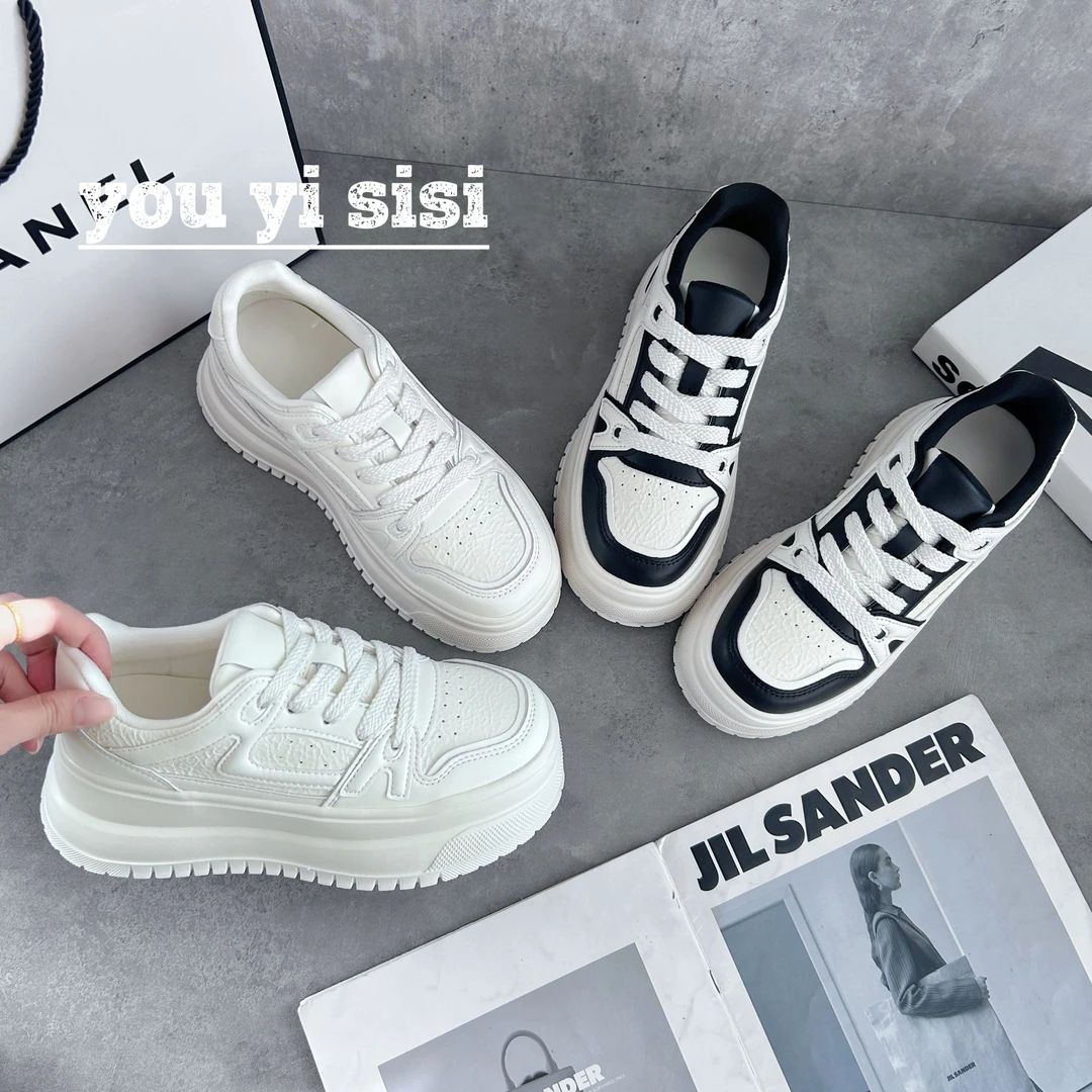 有意思思女鞋——“小爱同学”时尚百搭潮鞋透气春季潮流厚底ins