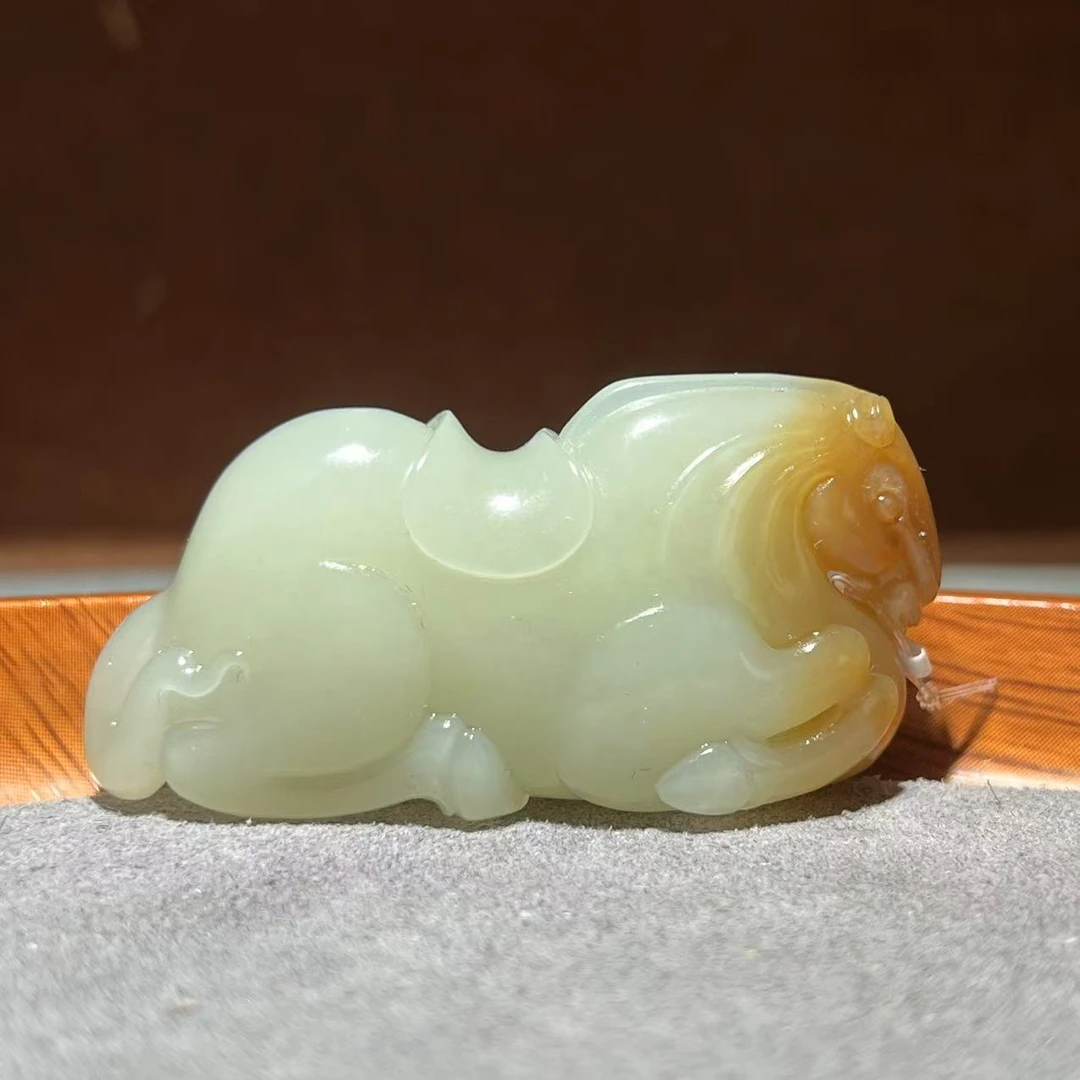 【张老斯珠宝】天然和田玉吊坠lx25373