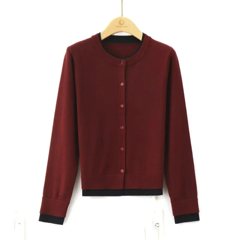 【休闲伴侣2】2025年新款轻奢小众假两件针织衫