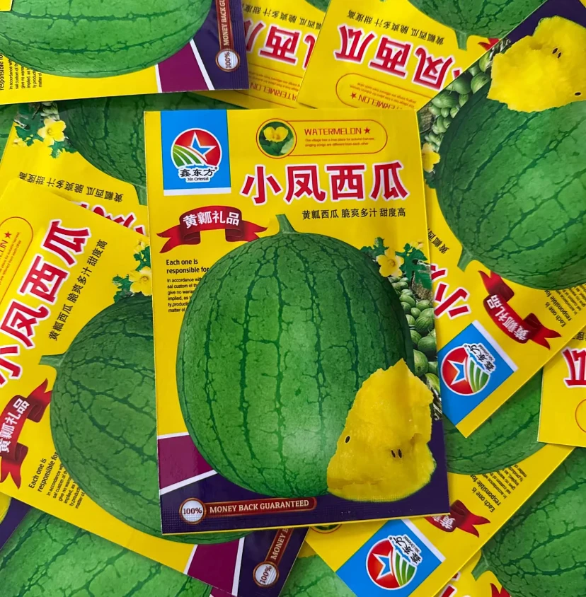 小凤西瓜黄壤西瓜种子四季种植盆栽阳台