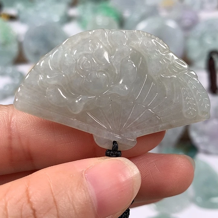 颈饰未镶嵌翡翠鸟语花香善解人意福利