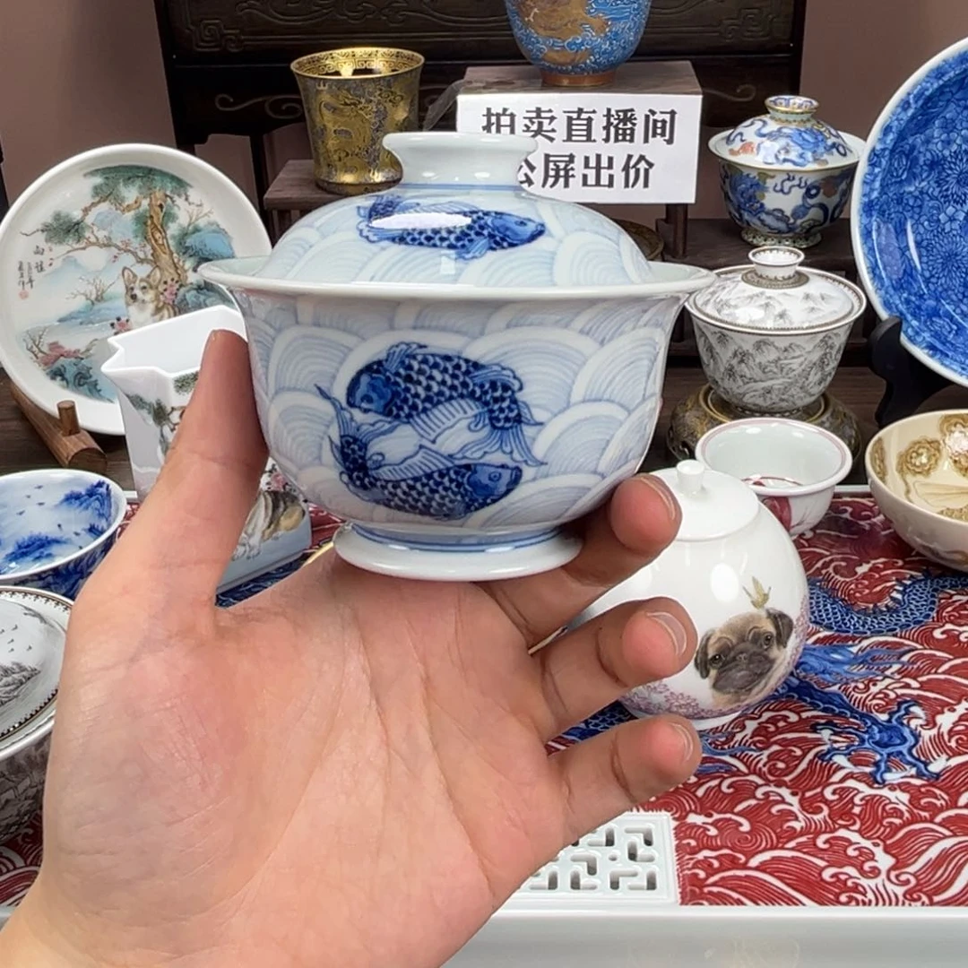 瓷片假**、景德镇手工手绘陶瓷