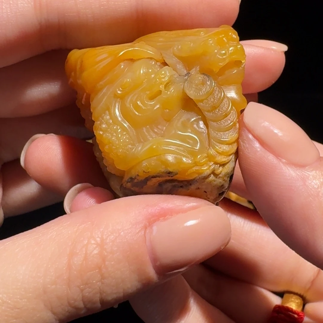 自***在印石寿山石田黄石摆件