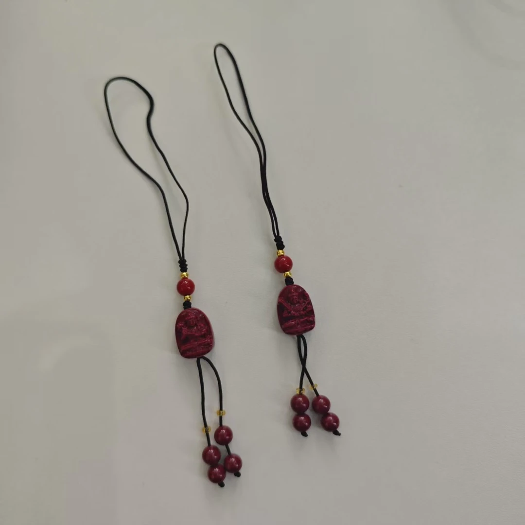 含辰砂工艺品【午阳鉴宝】朱砂挂件WY0220006多样性发一